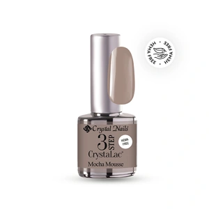 Crystal Nails 3 STEP HEMA Free CrystaLac - Mocha Mousse (8ml) Az év színe (2025) főképe